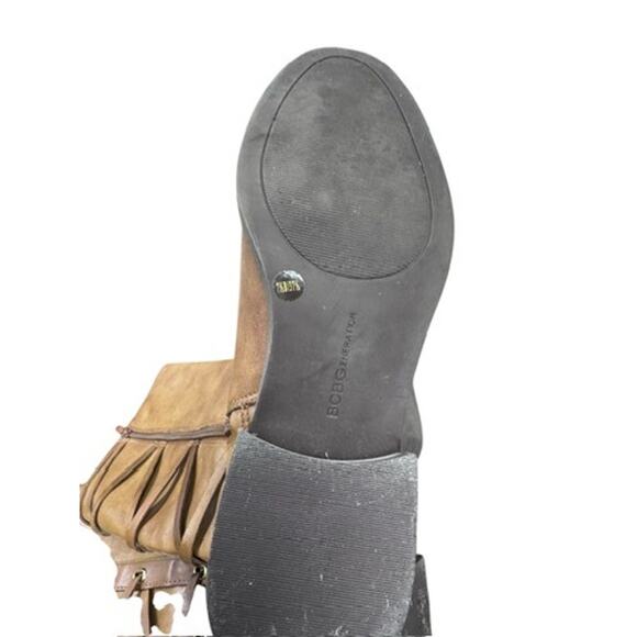 "BCBGENERATION" Knee High ,Full Zip Boots, Strappy Design, SZ 7.5, FINAL SALE!! - Picture 9 of 11